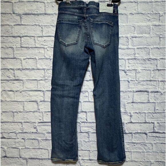 LOOMSTATE REVOLVE DISTRESSED JEANS 100% ORGANIC COTTON WOMEN'S SIZE 30 - Picture 2 of 16